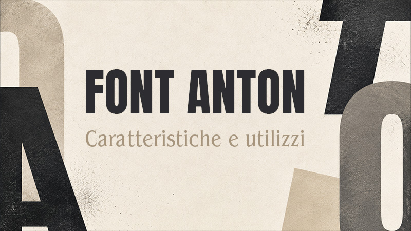 font anton